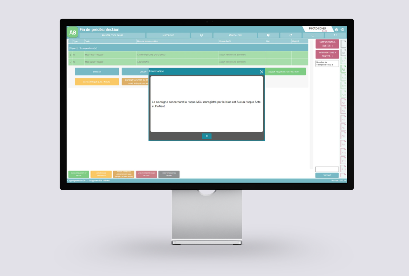 Guidage visuel Optim/SPM